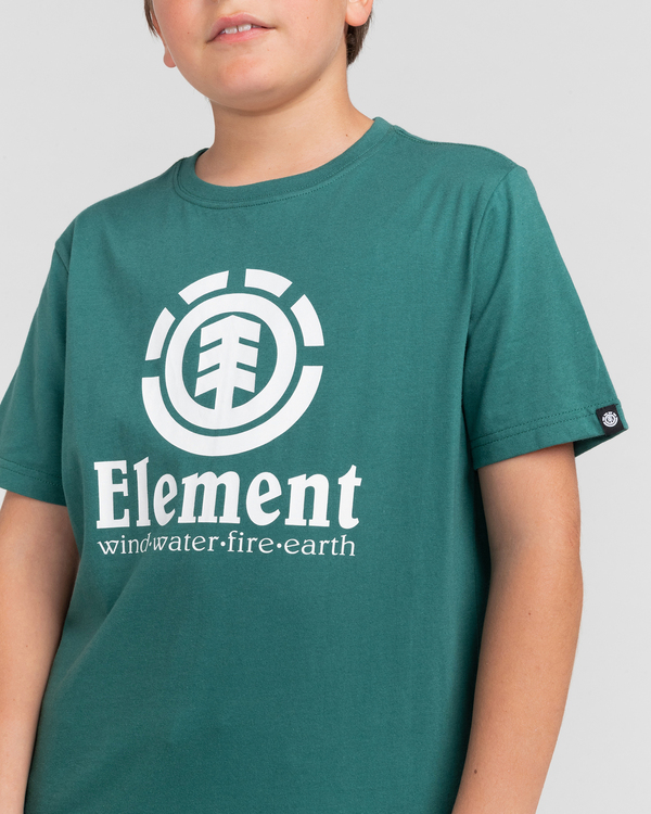 4 Vertical - Maglietta voor Ragazzo Green Z2SSC8ELF1 Element