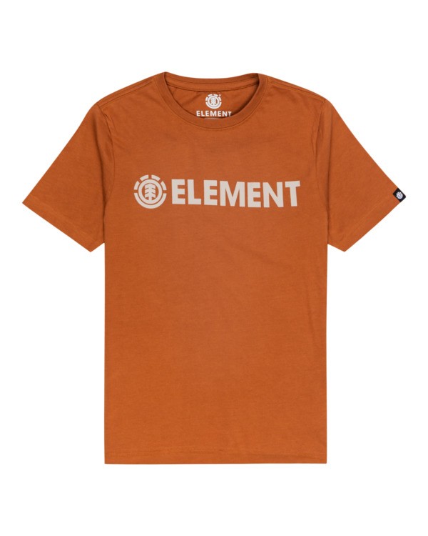 0 Blazin - T-Shirt for Boys Brown Z2SSC9ELF1 Element