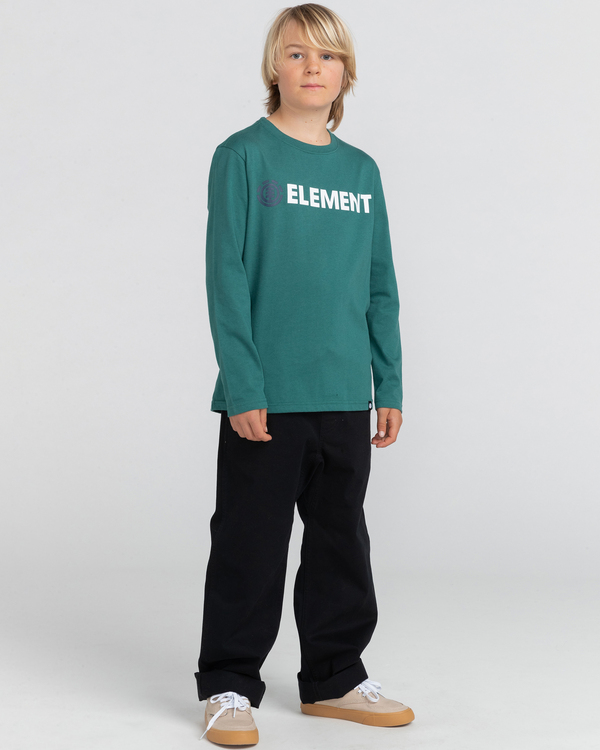 4 Blazin - Maglietta voor Ragazzo Green Z2SSC9ELF1 Element