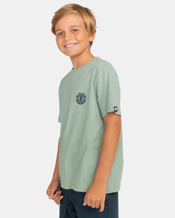 3 Seal - T-shirt pour Gar&ccedil;on Vert Z2SSD2ELF1 Element