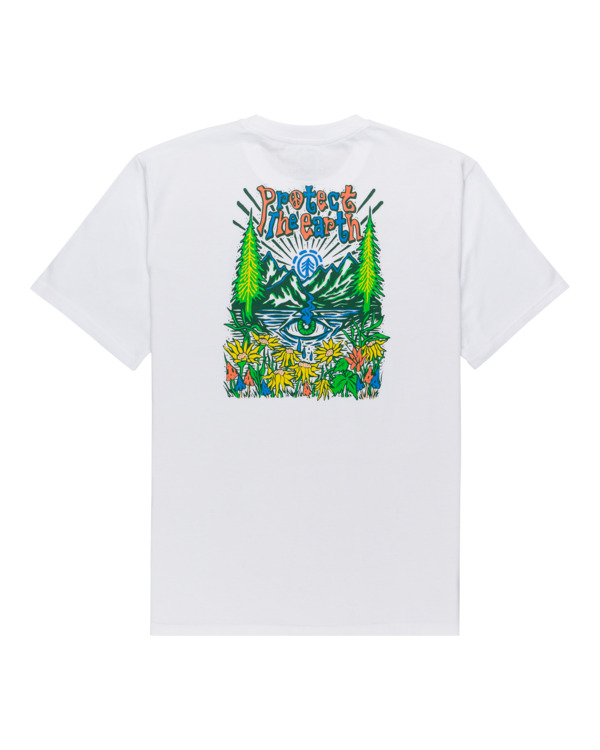1 Karvel - T-shirt pour Garçon Blanc Z2SSE5ELF1 Element