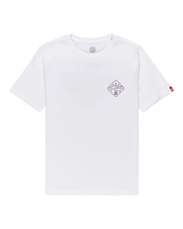 0 Calavo - T-Shirt for Boys White Z2SSF1ELF1 Element