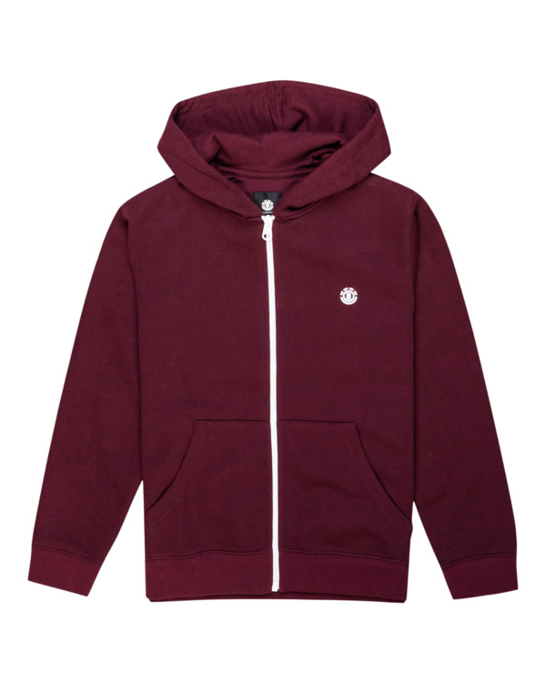 0 Cornell Classic - Zip-Up Sweatshirt for Kids White Z2ZHB4ELF1 Element