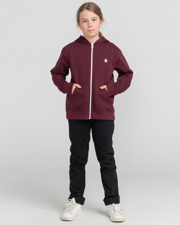 5 Cornell Classic - Zip-Up Sweatshirt for Kids White Z2ZHB4ELF1 Element