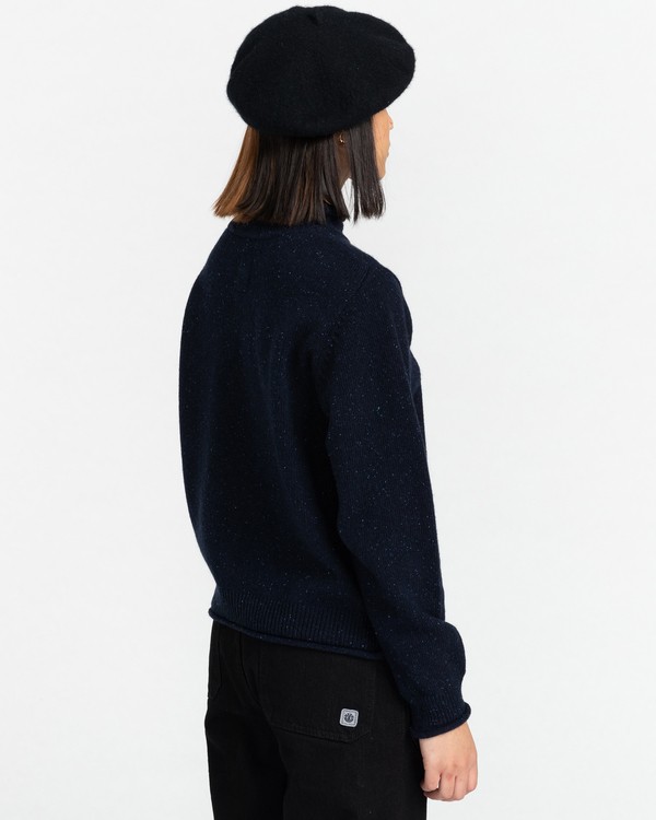 7 Roldal - Pull pour Femme Gris Z3JPB1ELF1 Element