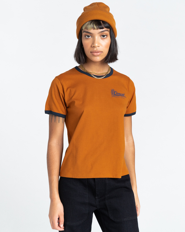 1 Baleek - T-Shirt for Women Brown Z3SSD2ELF1 Element