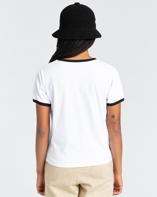 3 Baleek - T-shirt pour Femme Blanc Z3SSD2ELF1 Element