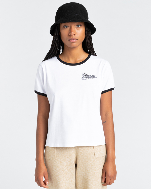 1 Baleek - T-shirt pour Femme Blanc Z3SSD2ELF1 Element