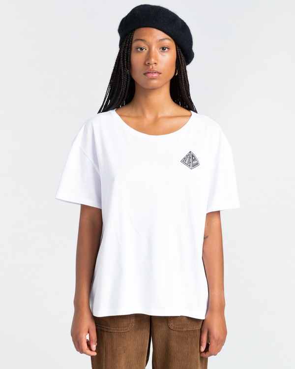 2 Elliptical - T-Shirt for Women White Z3SSE7ELF1 Element