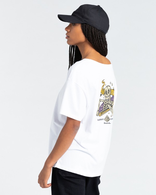 3 Transender - T-shirt pour Femme Blanc Z3SSE8ELF1 Element