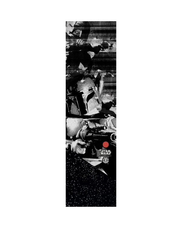 0 STAR WARS Boba Fett - Skateboard Deck Grip Black Z4AHA8ELF1 Element