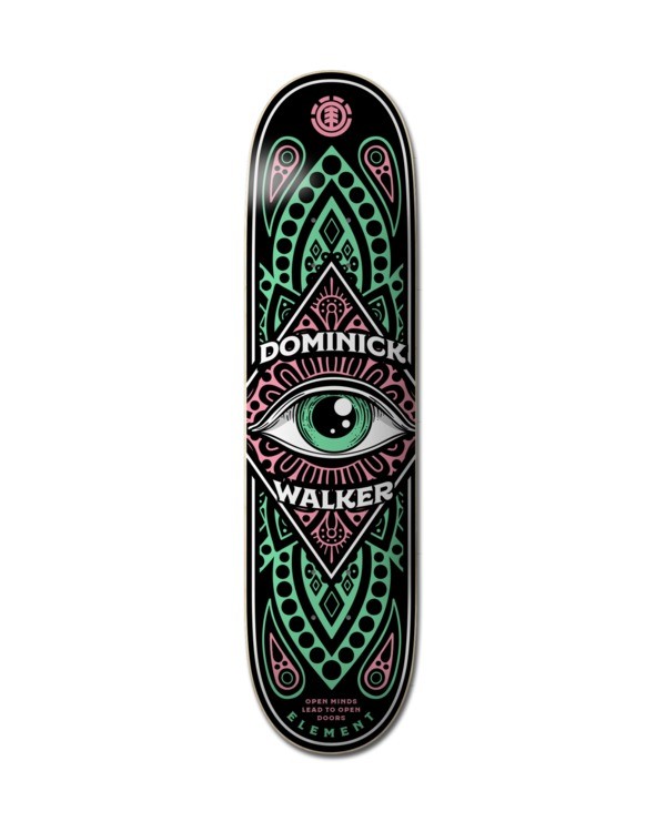 0 8.25" Third Eye Domo - Skateboard-Deck Unisex Bunt Z4DCC1ELF1 Element