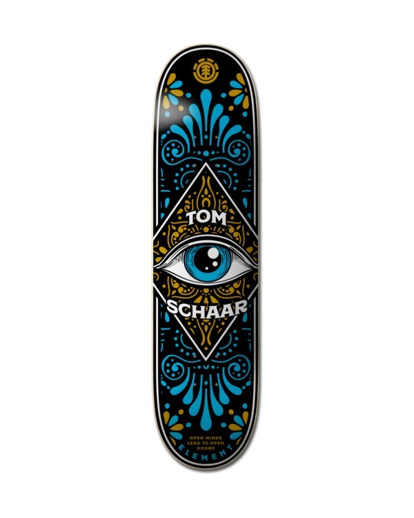 0 8.5" Third Eye Schaar - Tabla de skate Multi Z4DCC2ELF1 Element