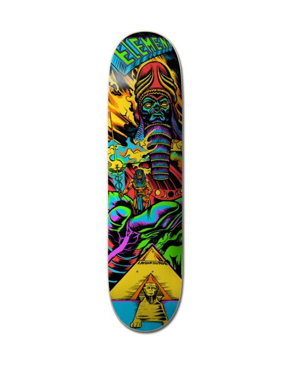 0 8.5" Escape From The Future - Skateboard Deck Multi Z4DCC7ELF1 Element
