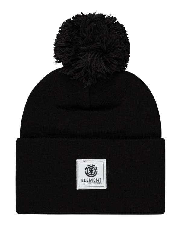 0 Dusk Pom - Bonnet Unisexe Noir Z5BNB1ELF1 Element