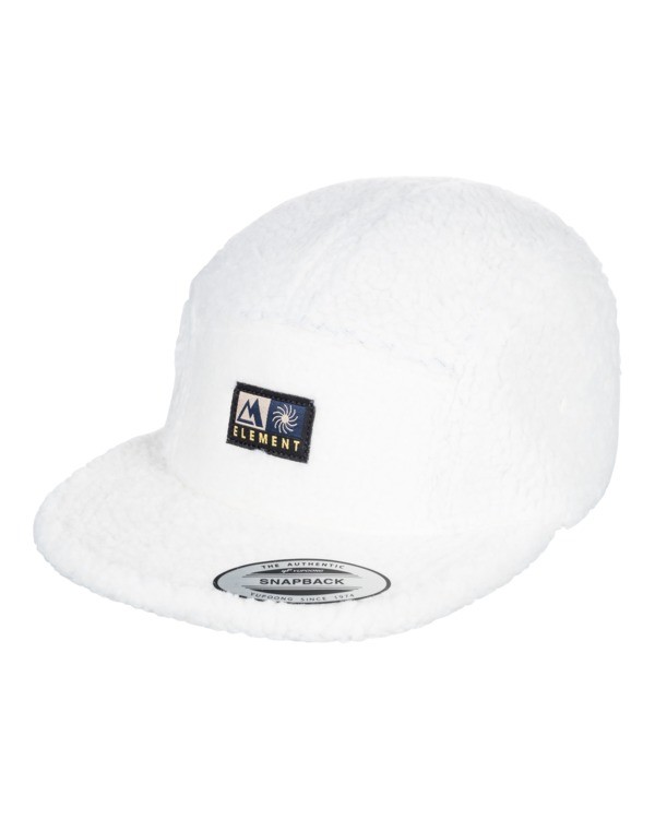 0 Nook - Snapback Cap Unisex White Z5CTE1ELF1 Element