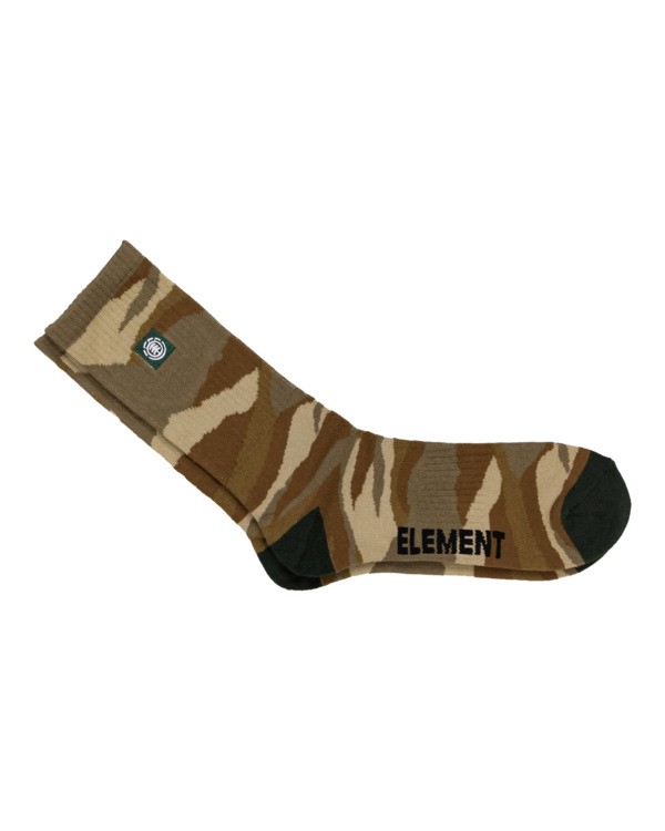 0 Rampage - Skate Socks Unisex Beige Z5SOA3ELF1 Element