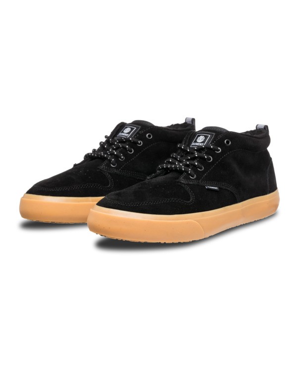 1 Wolfeboro Preston - Zapatillas de cuero para Hombre Negro Z6PT2101 Element
