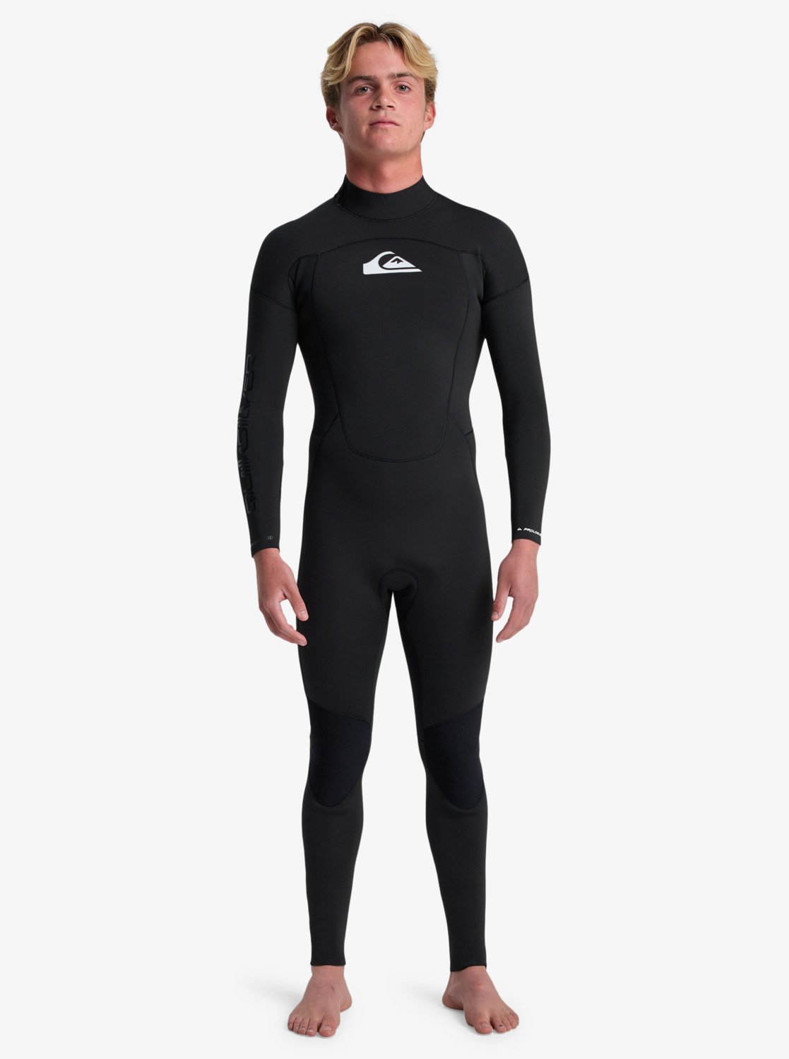 RASHwetsuitsロンスプ Prologue+ 3/2mm - Men's White Back Zip Wetsuit | Quiksilver