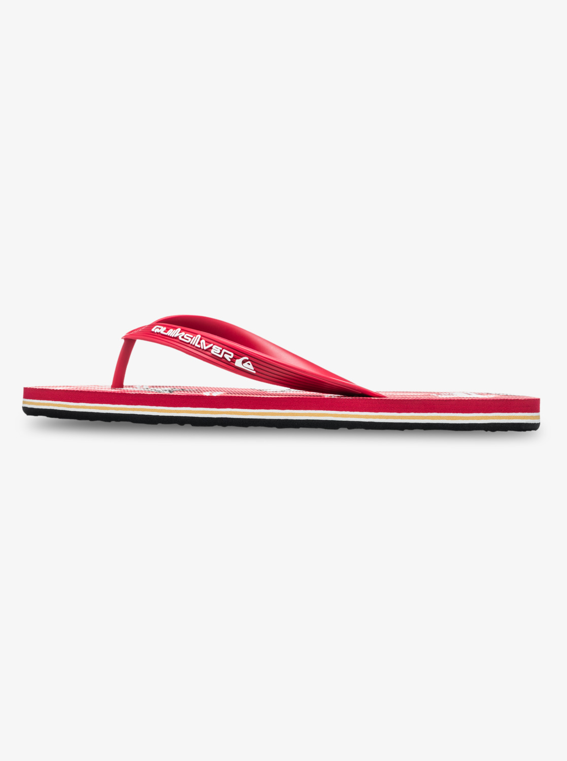 Molokai Art 25 - Men's Red Flip-Flops | Quiksilver