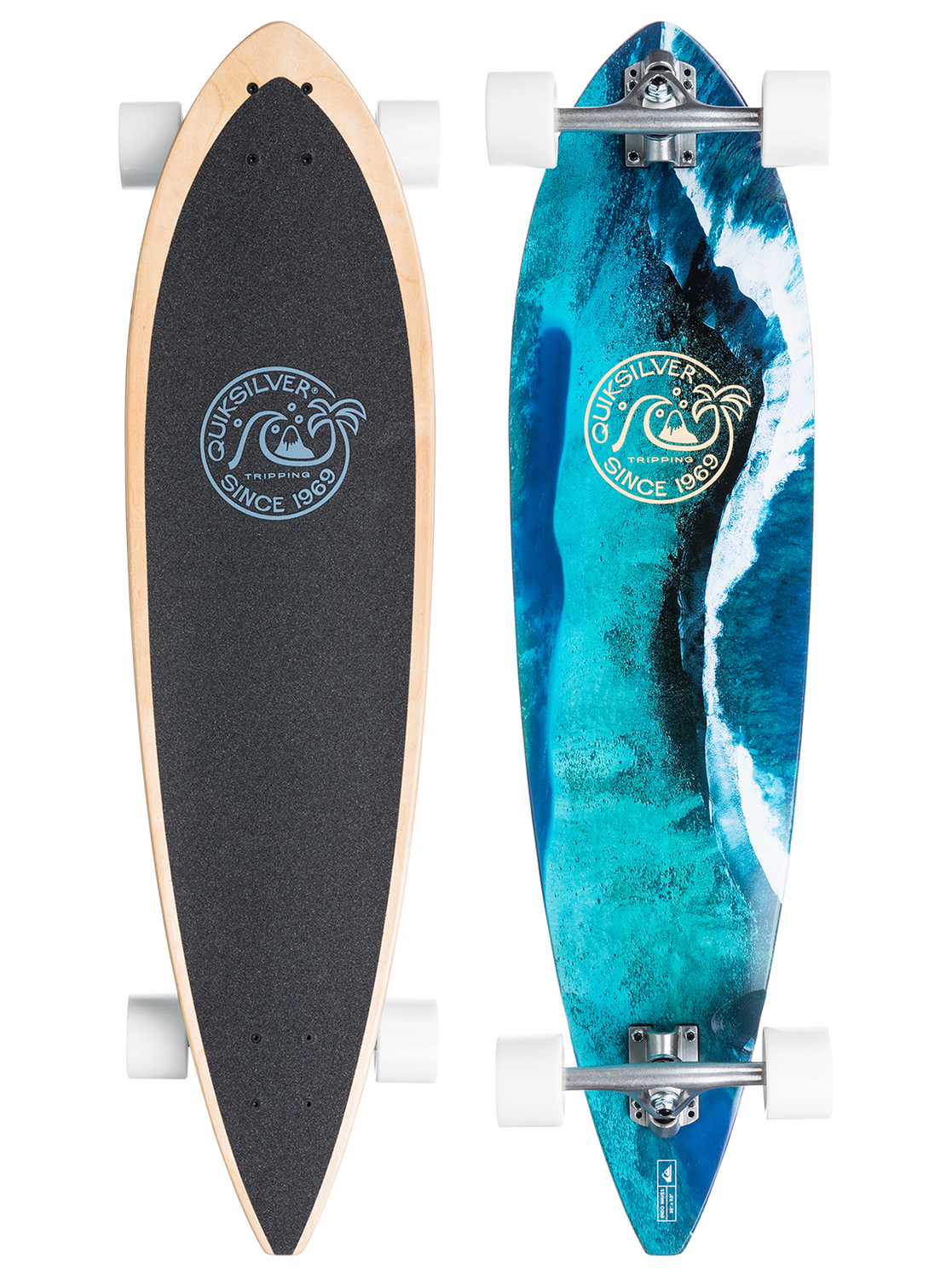 スケートボード　Longboard Quiksilver Woody 2.0 egl021skiw_quiksilver,