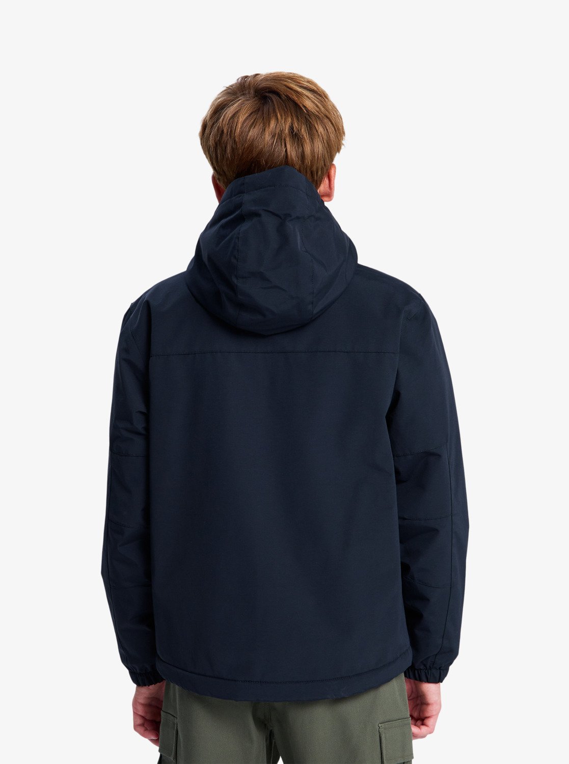 Overcast 3K Warm - Boys 8-16's Black Waterproof Hooded Jacket