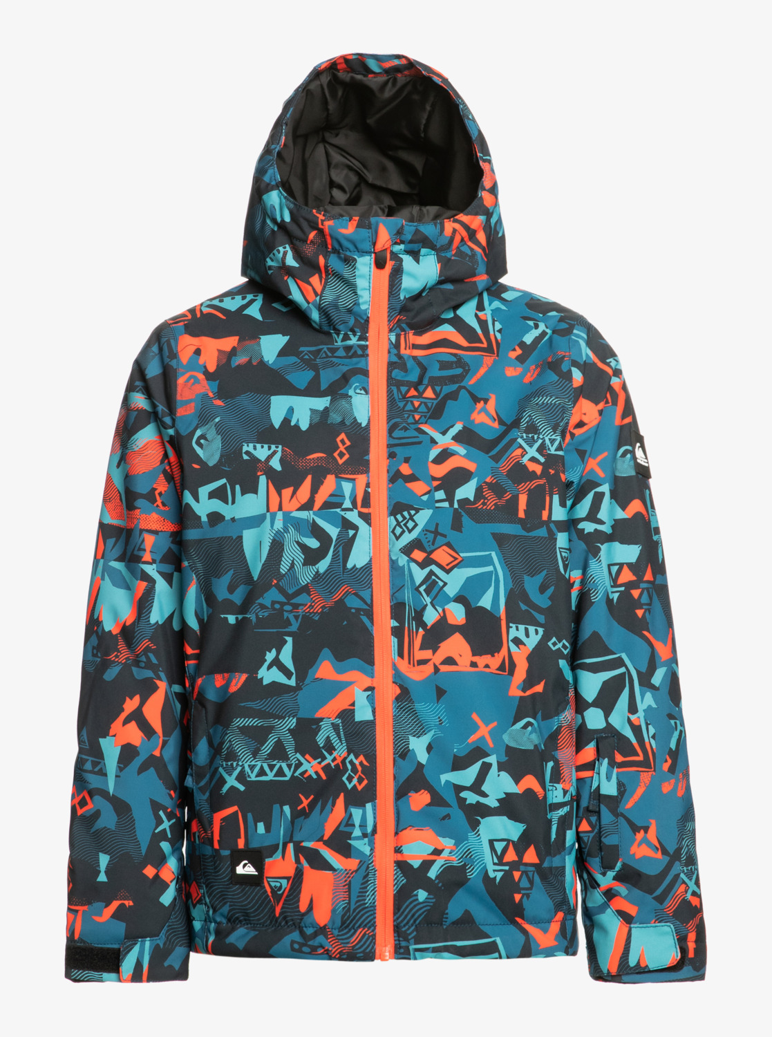 MISSION PRINTED YOUTH JK - Orange | Quiksilver