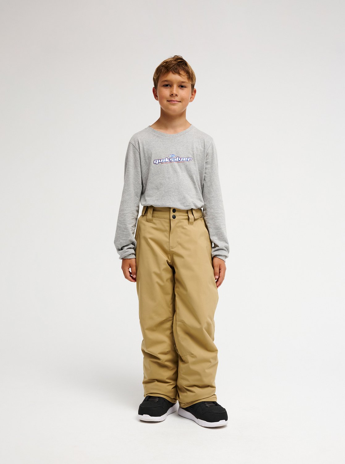 Estate 10K - Boys 8-16's Beige Technical Snow Pants | Quiksilver