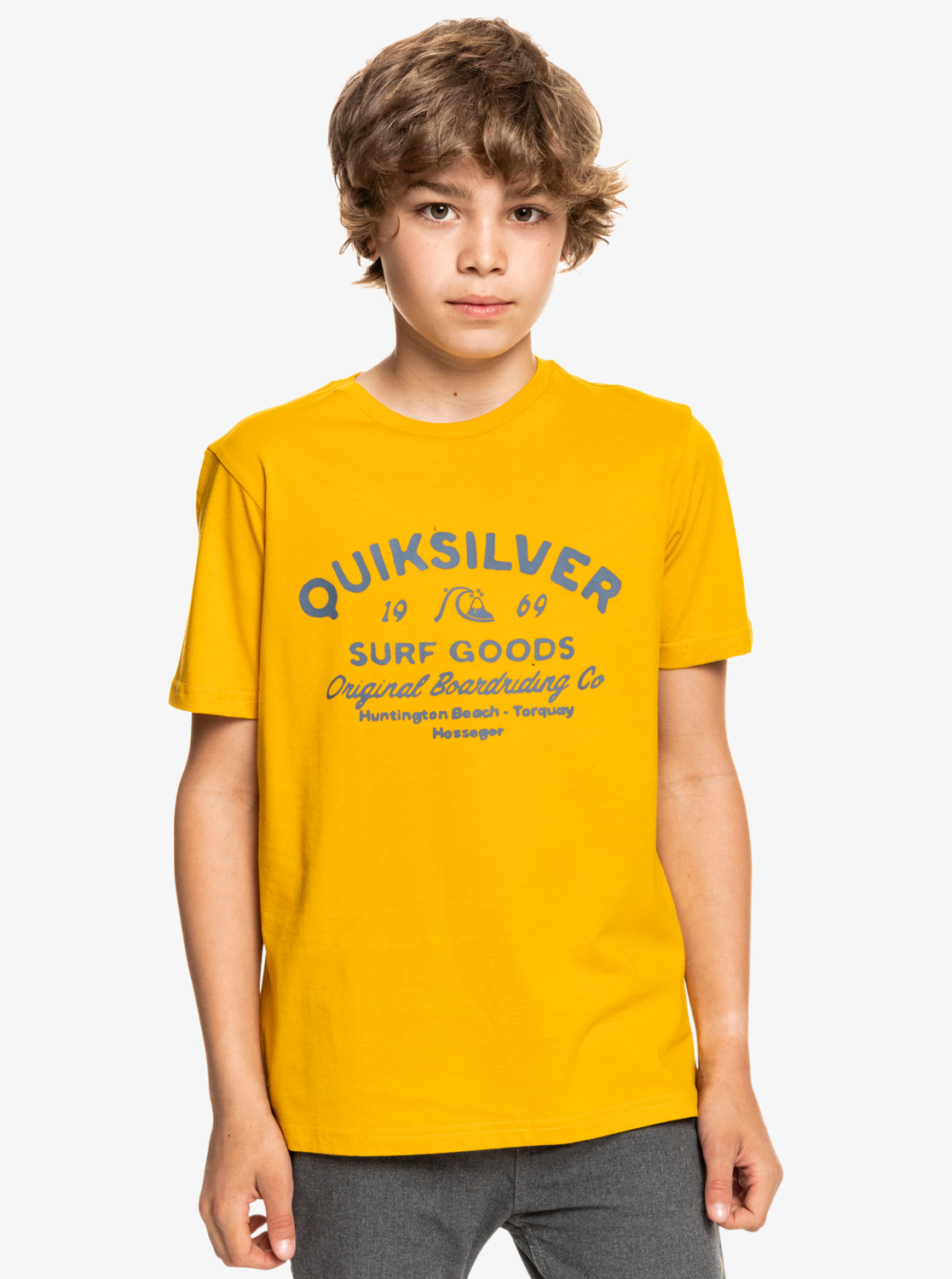 CLOSED CAPTIONS SS YTH - Yellow | Quiksilver