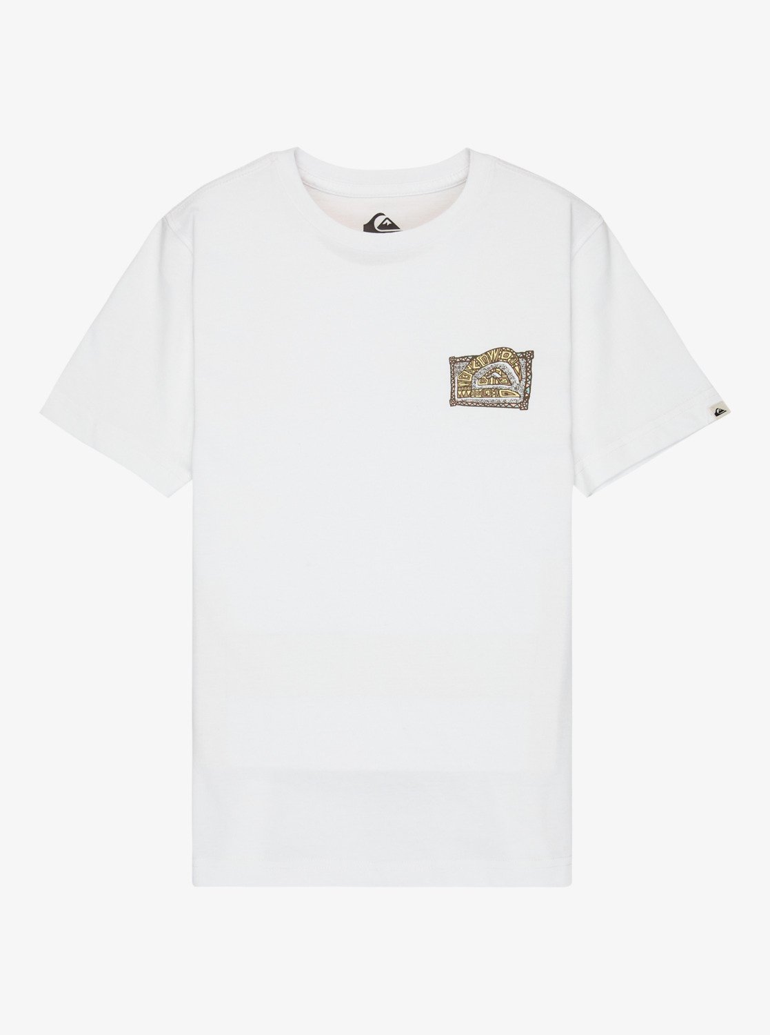 Heritage - T-shirt de manga curta Branco Rapazes 8-16 | Quiksilver