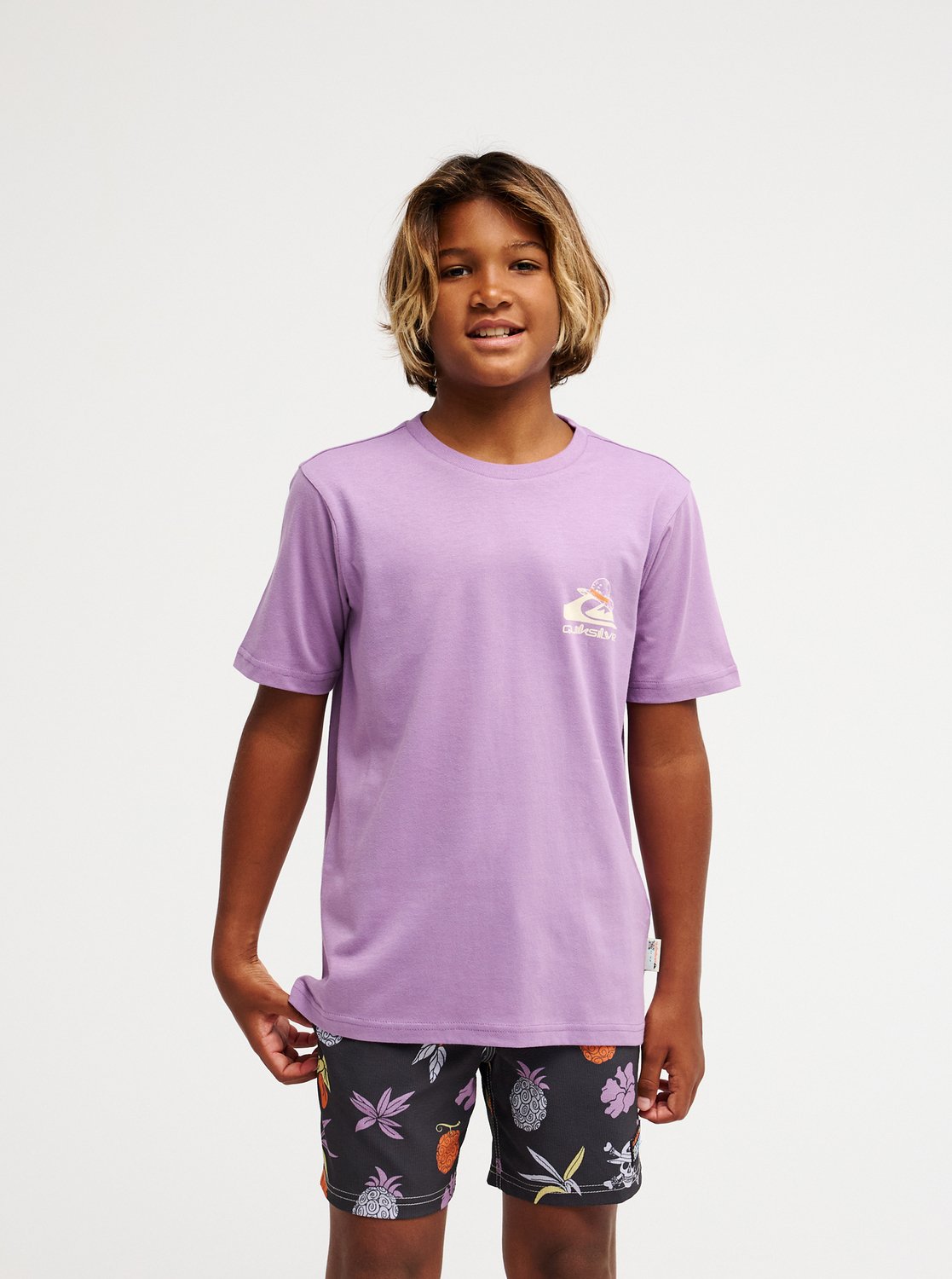 One Piece Merry - Boys 8-16's Purple Short Sleeve T-Shirt | Quiksilver