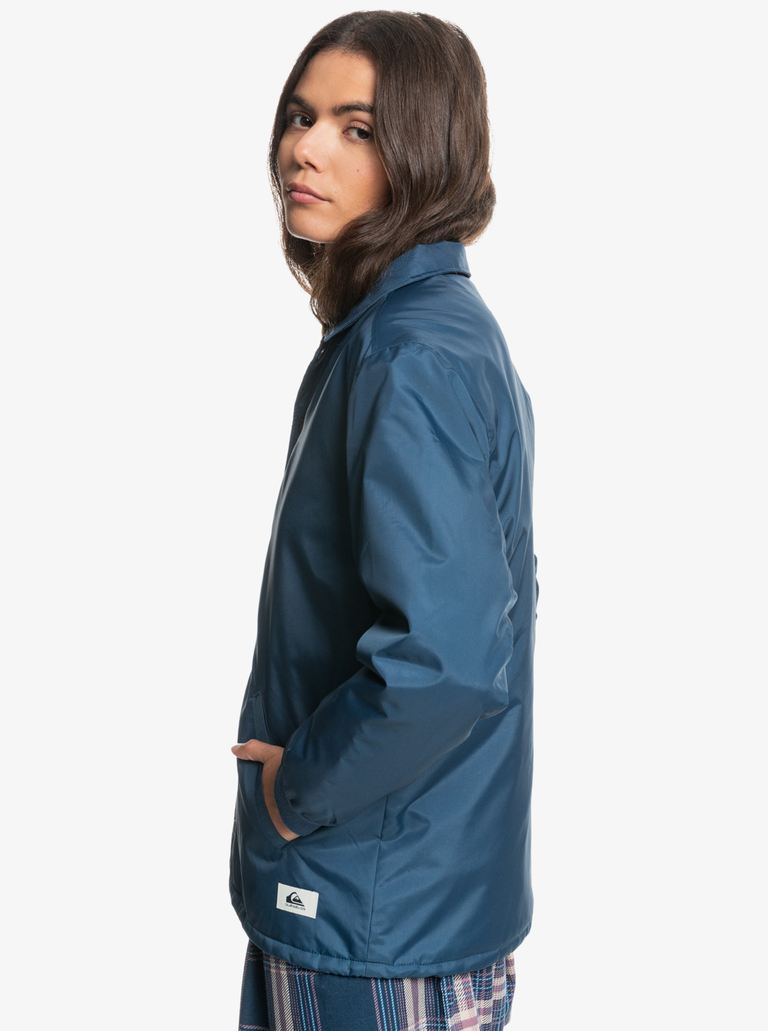 Essential Time - Coach Jacket for Women - Women's Blue Coach