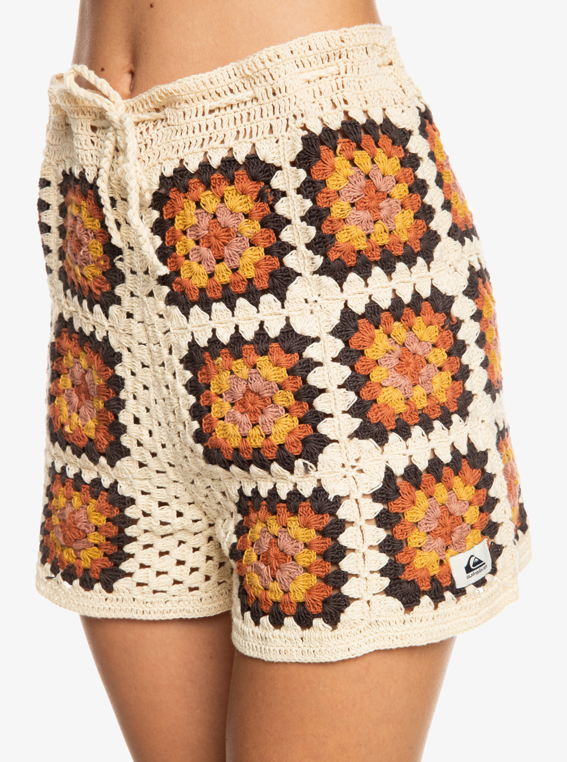 本日限定　theredthread S gather knit shorts eqwns03075_quiksilver,