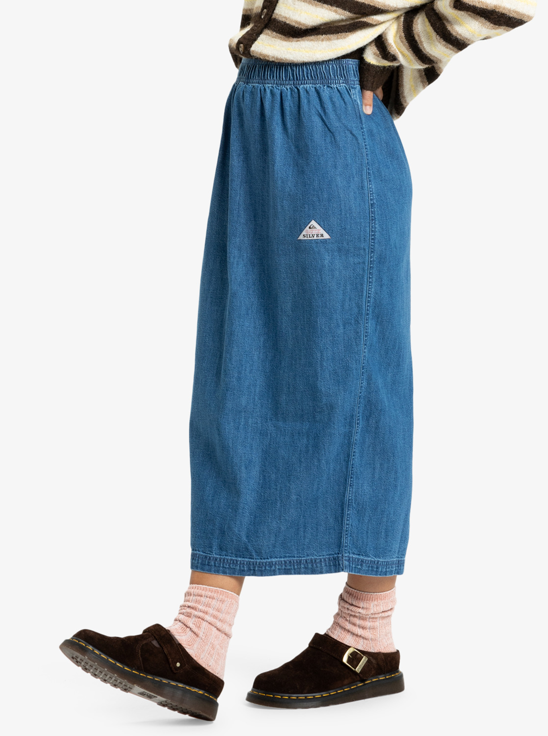 Yukon - Women's Blue Maxi Skirt | Quiksilver