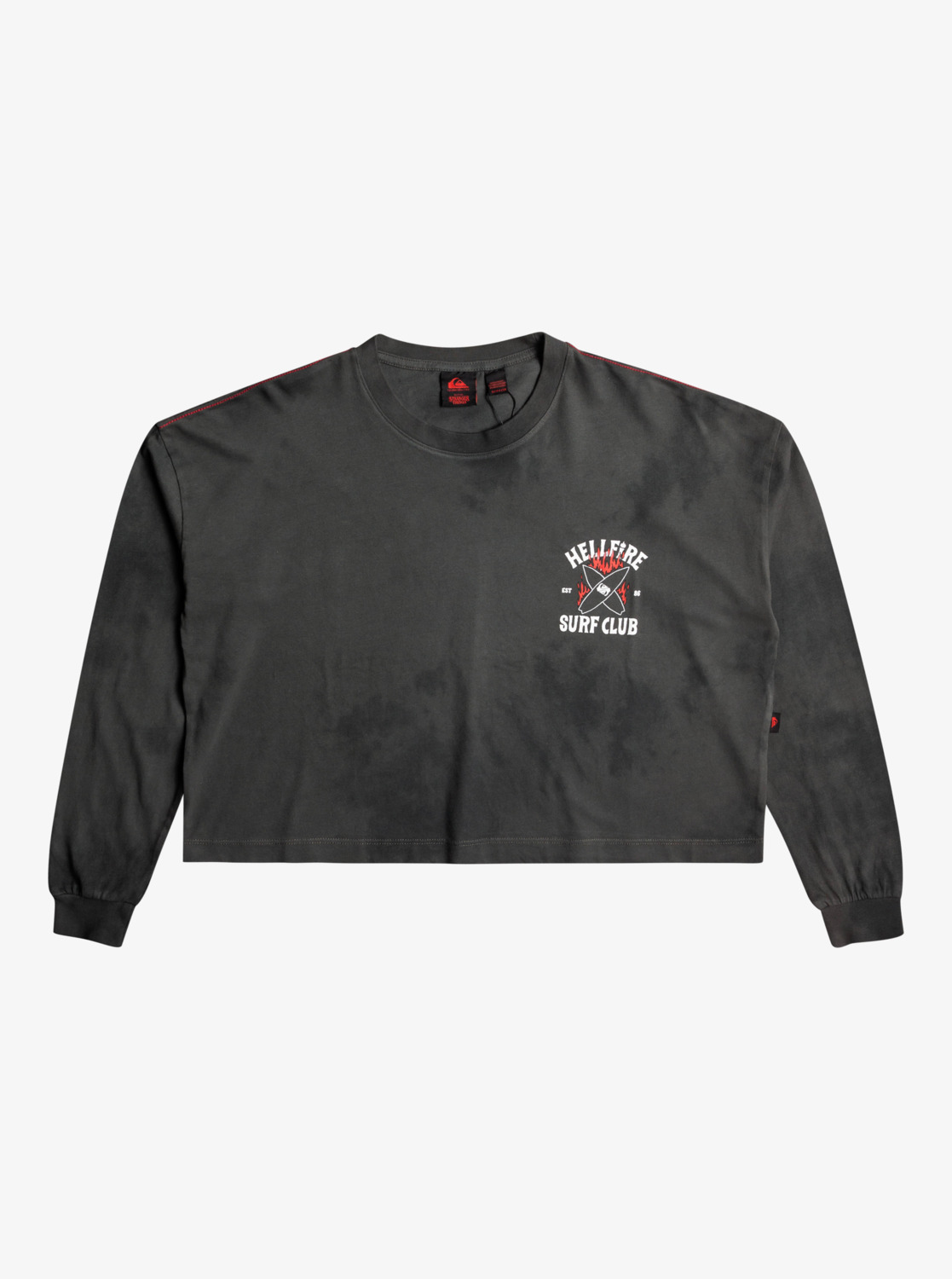 86 OVERSIZED LS TEE - Black | Quiksilver