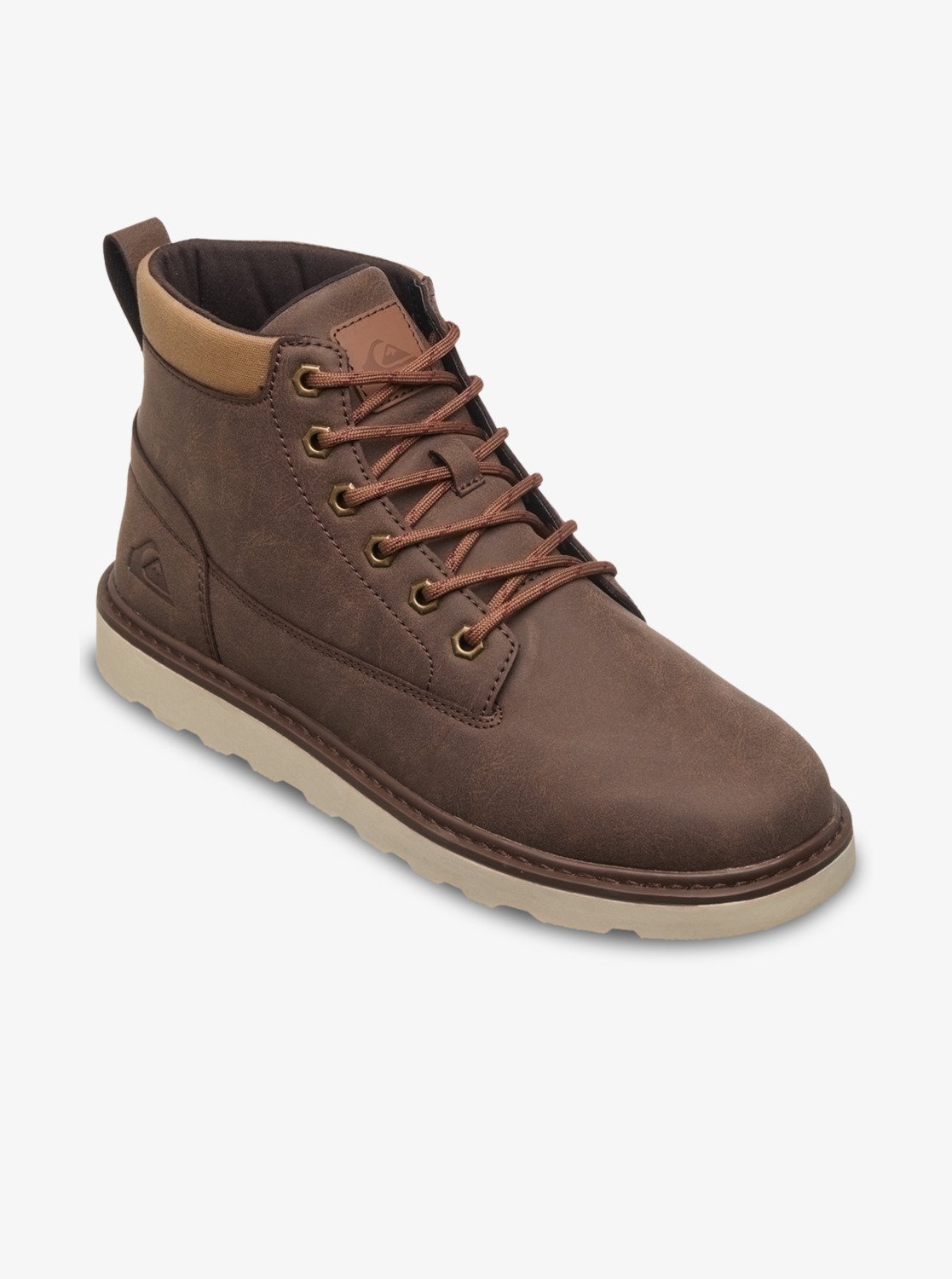 Mission - Men's Brown Lace-Up Boots | Quiksilver