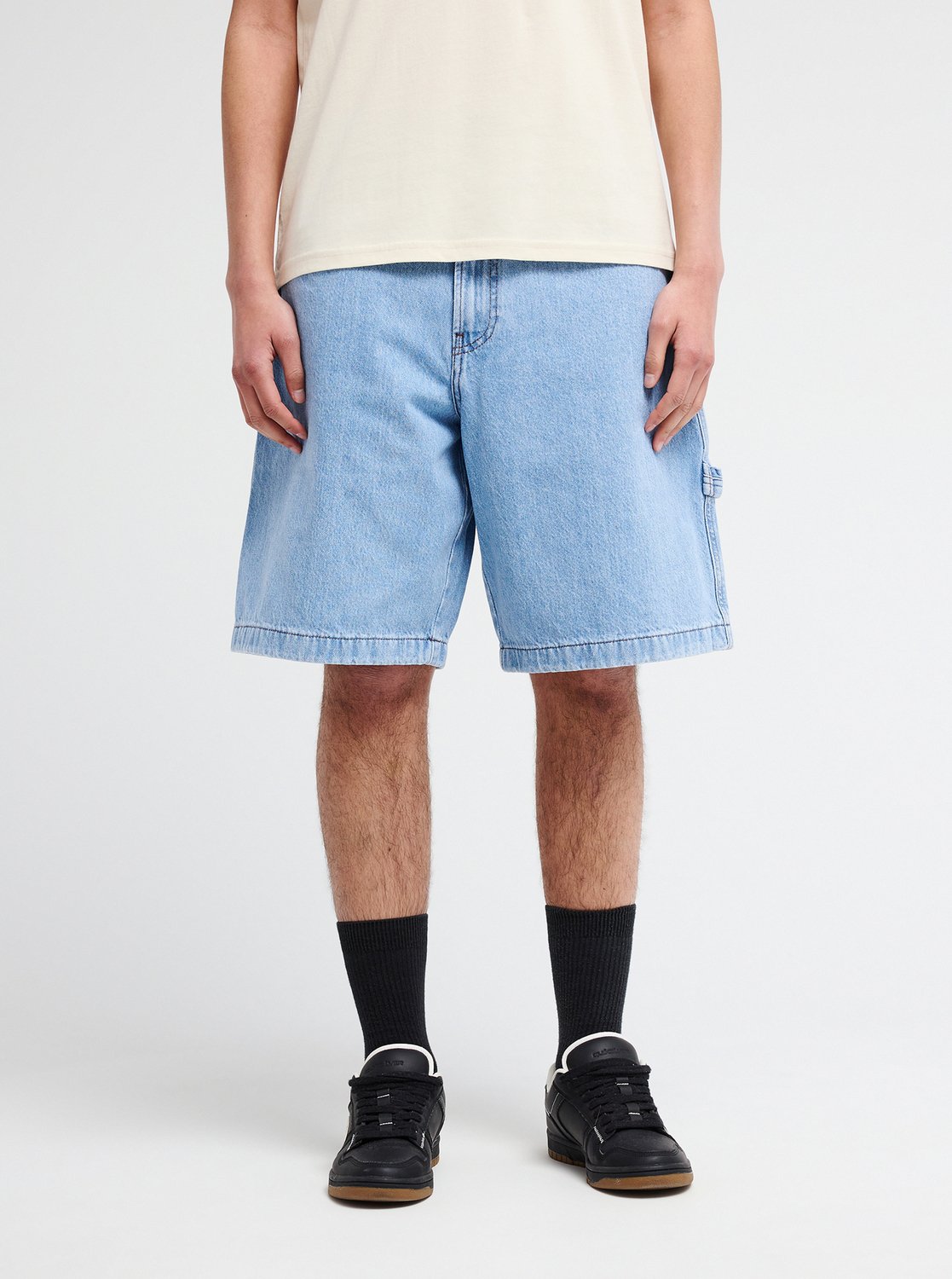 YG Baggy - Men's Blue Denim Shorts | Quiksilver