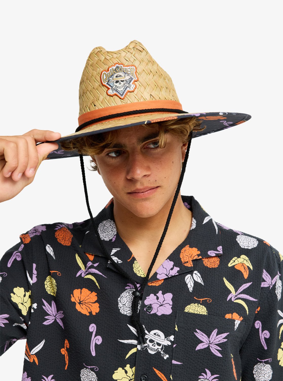 One Piece Outsider - Men's Black Hat | Quiksilver