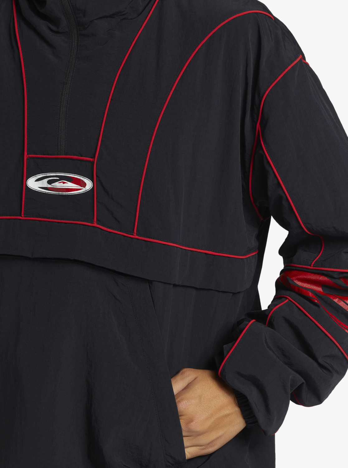 GRIFF TRACK JACKET - Black | Quiksilver
