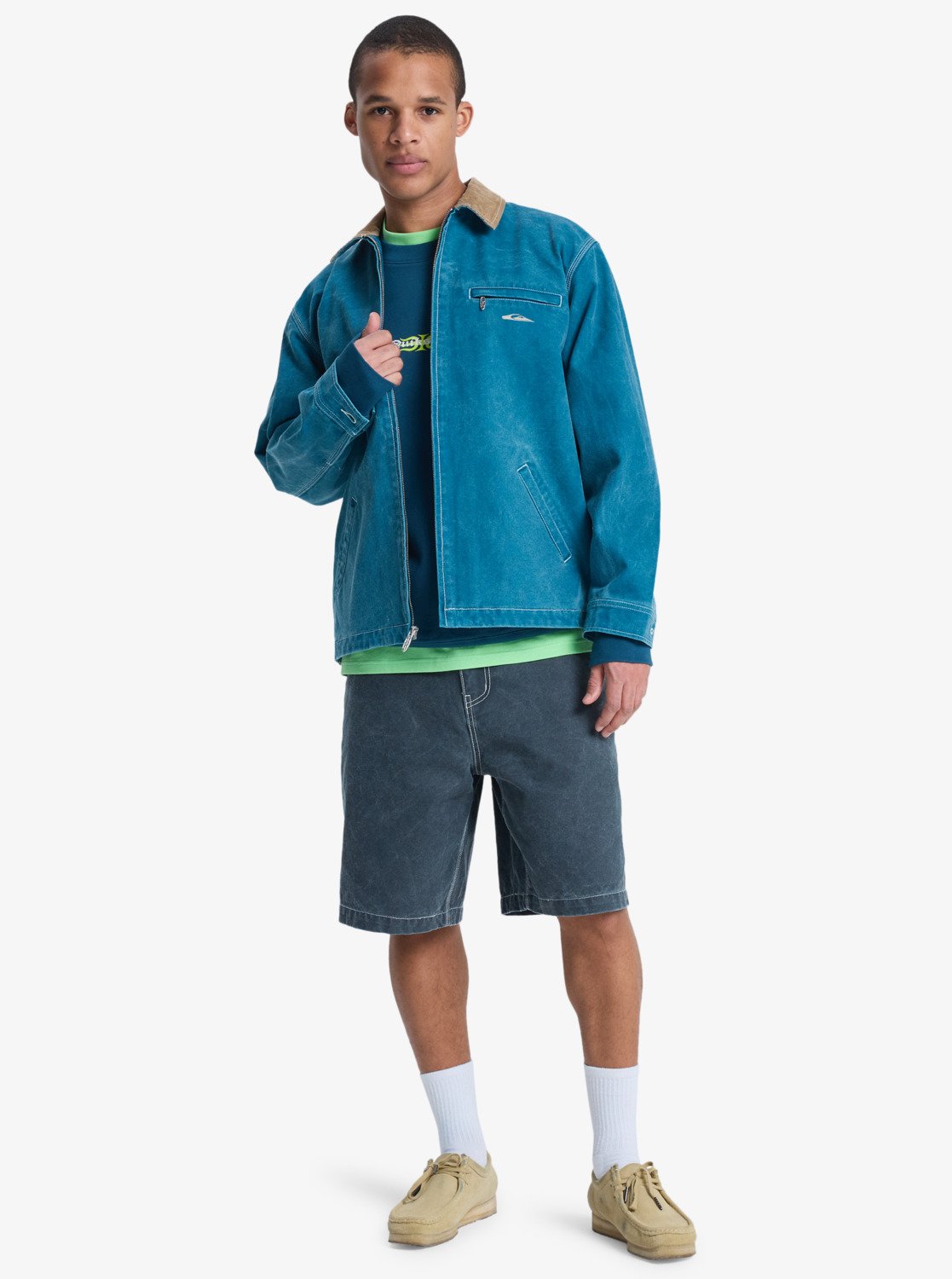 Shaper Pad - Men's Blue Workwear Jacket | Quiksilver