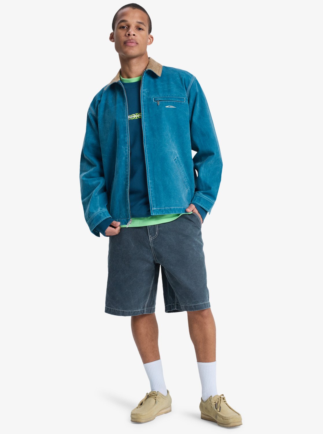 Shaper Pad - Men's Blue Workwear Jacket | Quiksilver