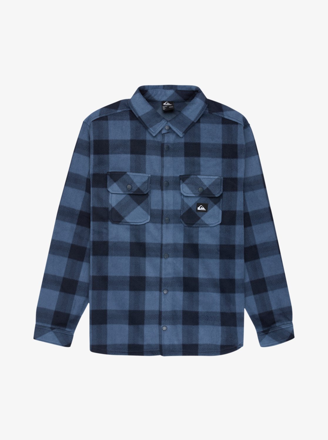 Bering Strait Check - Men's Blue Long Sleeve Check Shirt | Quiksilver
