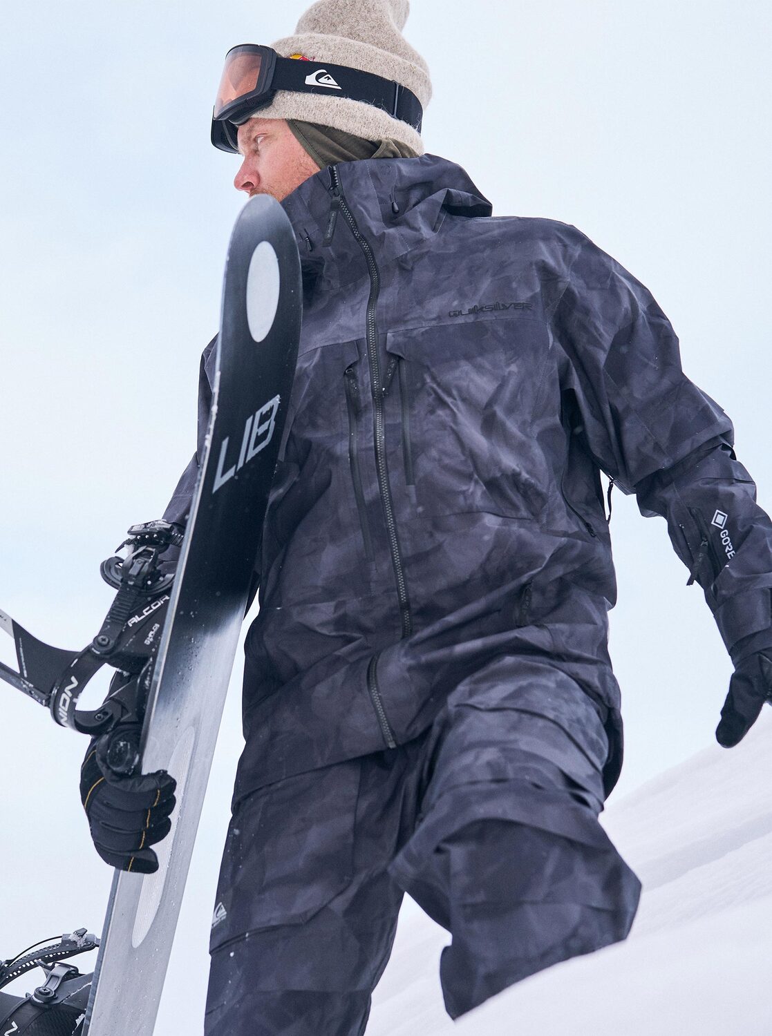 Travis Rice 3L Gore - Men's Black Snow Jacket | Quiksilver