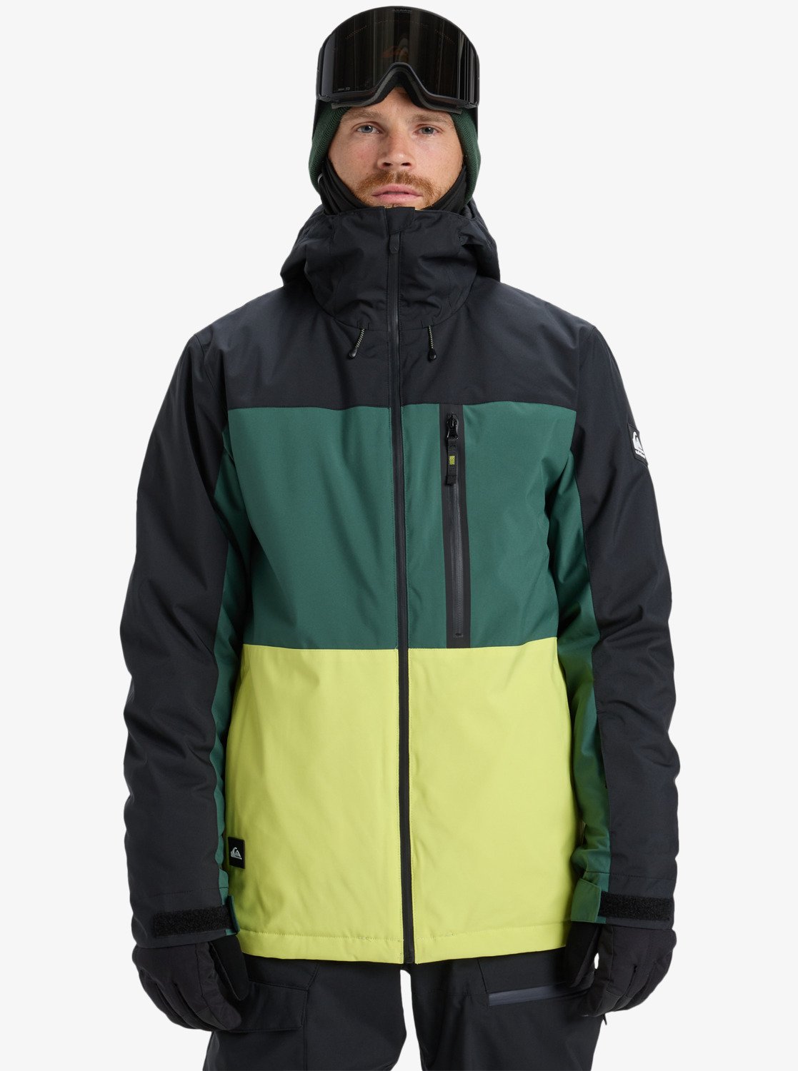 Sycamore Block 20K - Men's Black Technical Snow Jacket | Quiksilver