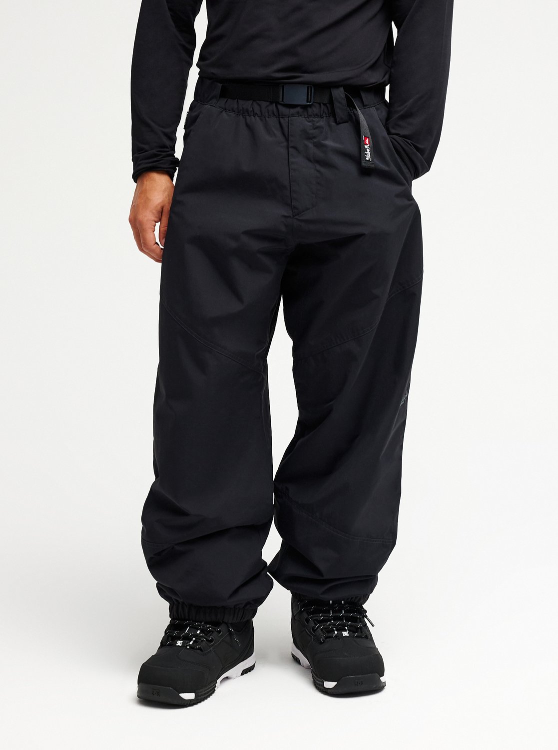 Young Guns Snow Down 10K - Men's Black Technical Snow Pants