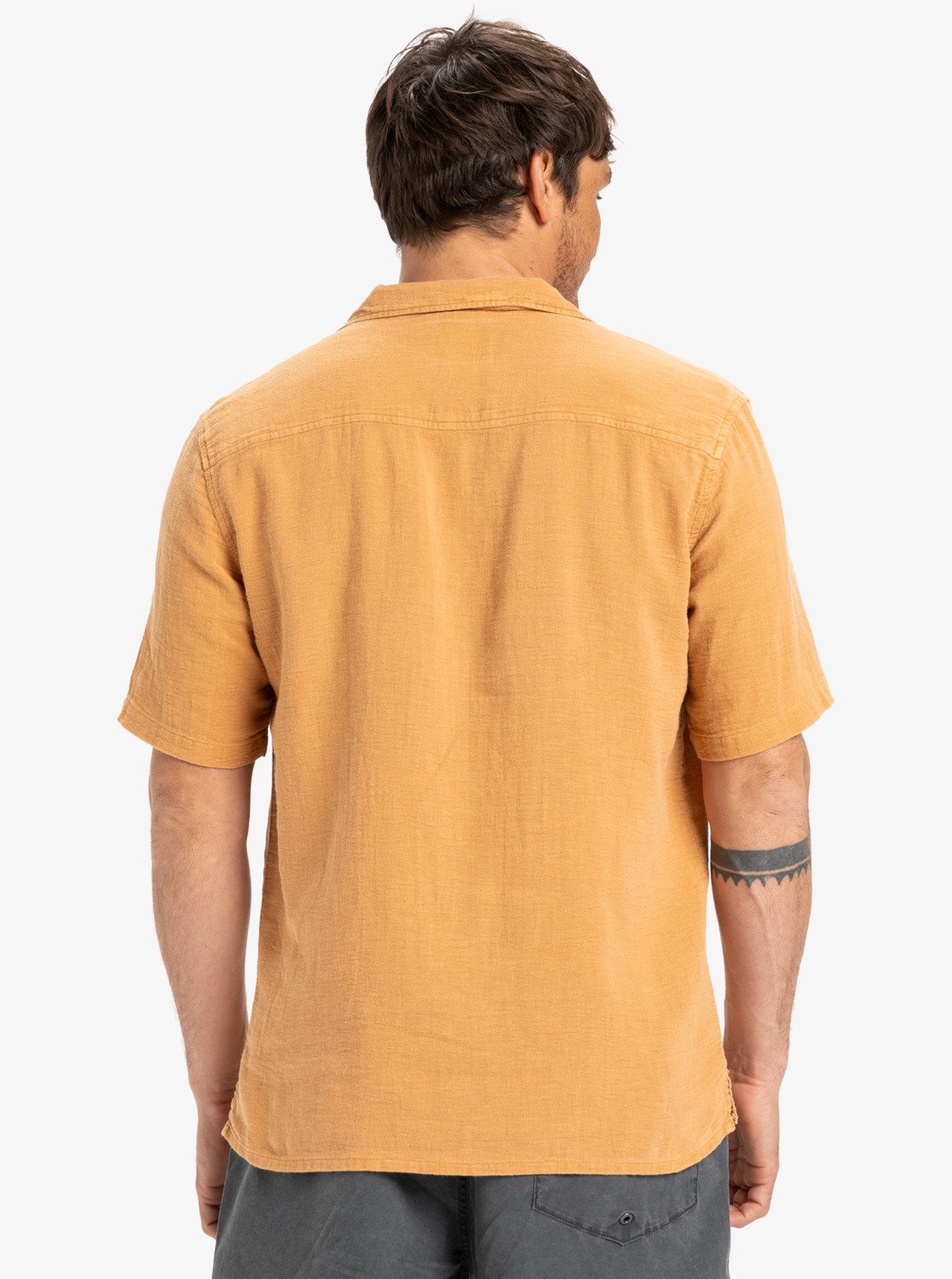 Sunrise - Men's Brown Short Sleeves Shirt | Quiksilver