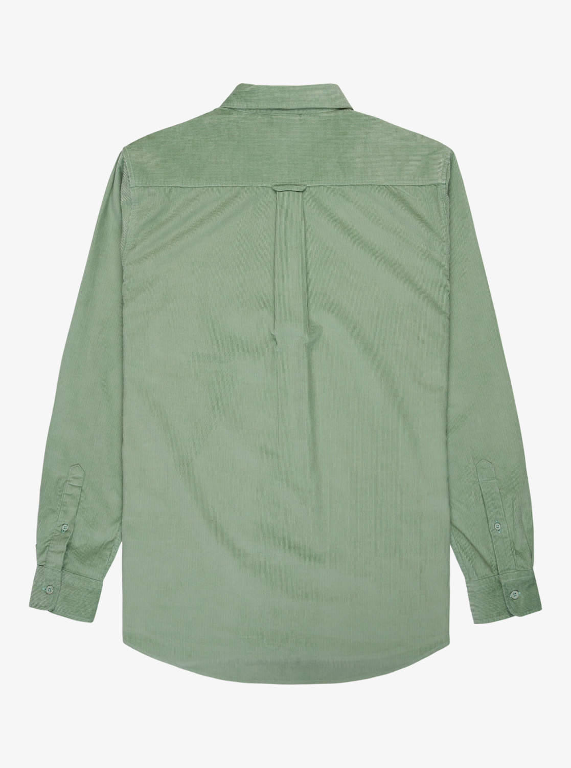 Smoke Trail Cord - Men's Green Long Sleeve Shirt | Quiksilver