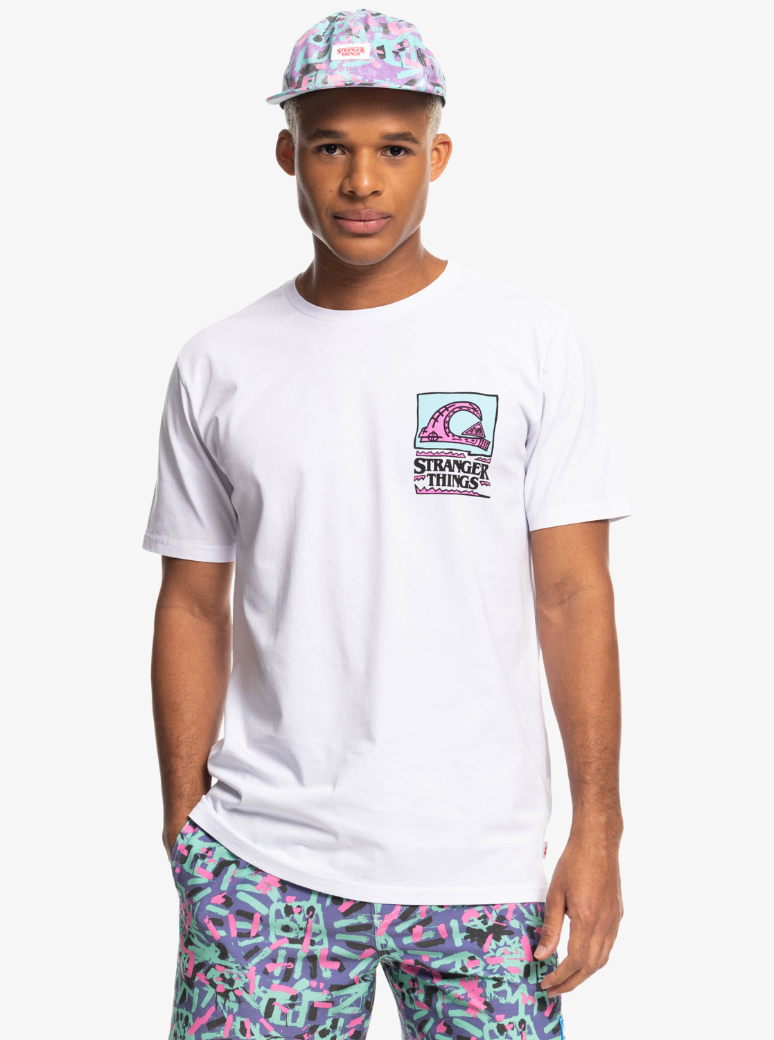 Quiksilver x Stranger Things Outsiders - T-Shirt for Men - Men's