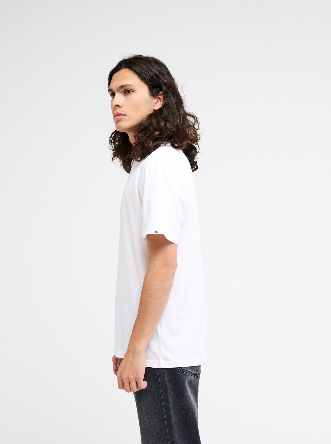 Ev Comp Logo - Men's White Short Sleeve T-Shirt | Quiksilver