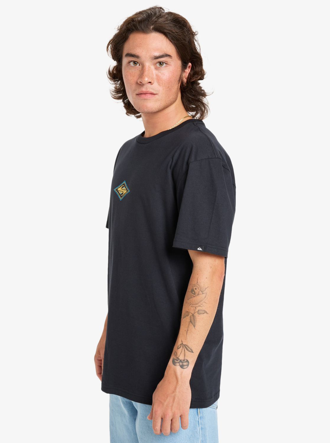 Ev Swell Ovation - Men's Black Short Sleeve T-Shirt | Quiksilver